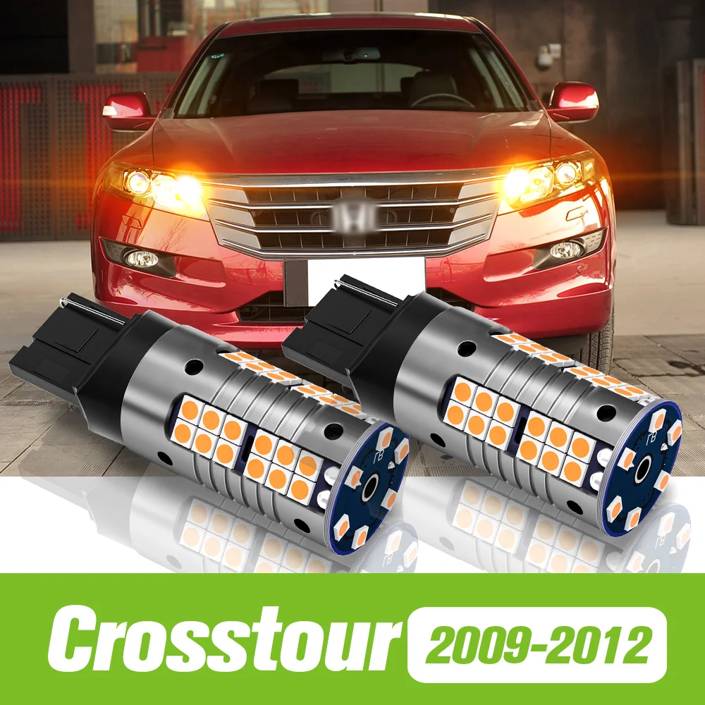 2pcs For Honda Crosstour 2009 2012 LED Turn Signal Light Turning Lamp