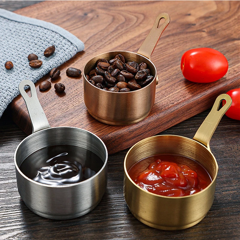 

1Pcs Stainless Steel Seasoning Plate Hanging Hole Snack Tray Sauce Dipping Dish Tableware Home Kitchen Food Container Accessory