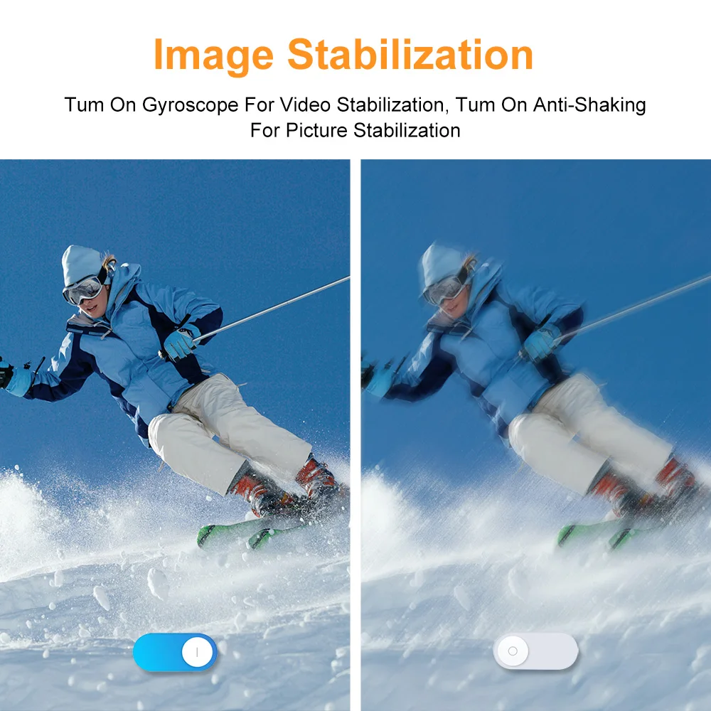 5K Action Camera 4K60FPS Dual IPS Touch LCD WiFi 170° 30M Waterproof 5X Zoom Anti-shake Sports Camera With Remote Control 2