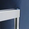 Sliding Glass Shower Door 56-60 in. W x 72 in. H, 304 Stainless Steel Hardware Chrome Semi Frameless Double Shower Door 4