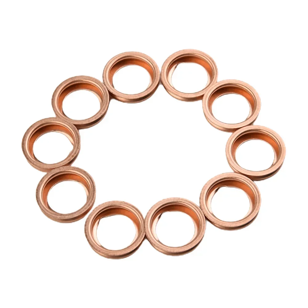 Oil Drain Plugs 10PCS 11026-JA00A Car Metal Oil Drain Plug Crush Washer Gasket 11026-01M02 For Nissan 370Z / Cube 2010 For Infiniti 2010-2011