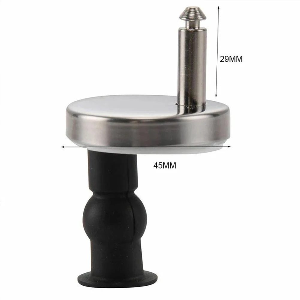 Stainless Steel Hinges Door Hinges Toilet Seat Hinges Top Fix Hinge Pack Mountings Replacement Release Quick Screws For Toilet Bathroom Furniture Accessories 2Pcs