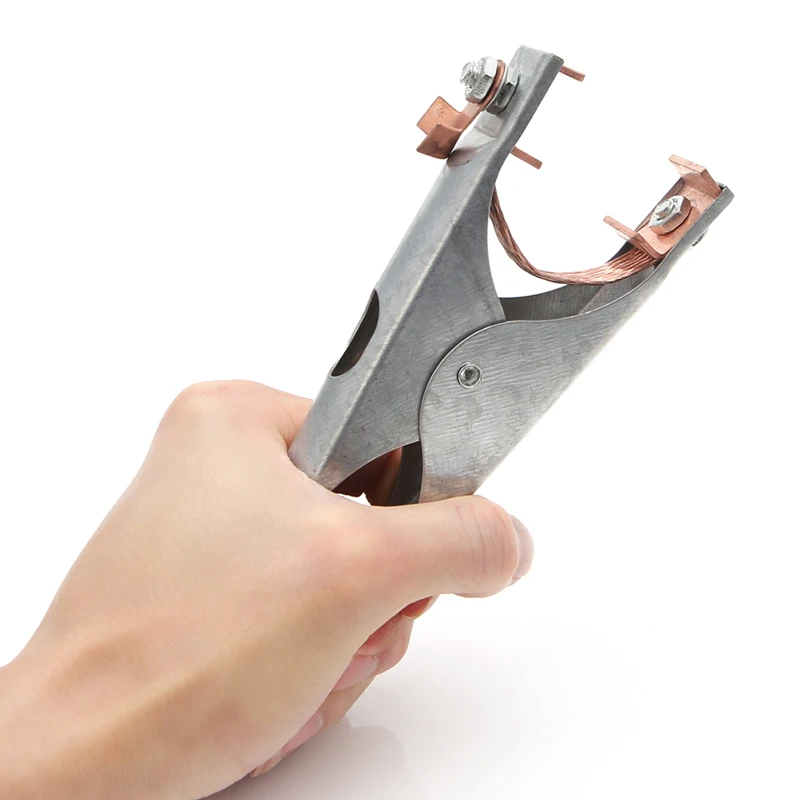 Welding Manual Welder Arc Earth Ground Cable Copper Grip Clip Clamp 300A cable clamp,welding cable connector,welding earth clamp
