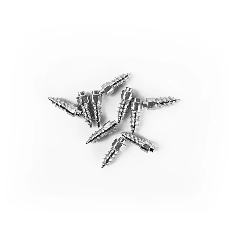 Anti-skid Screw Nails 10-20pcs for Snow Soles Auto Car Motorcycle Bike Truck Off-road Tyre Anti-slip Anti-ice Spikes Alloy Nail ice gripper spike