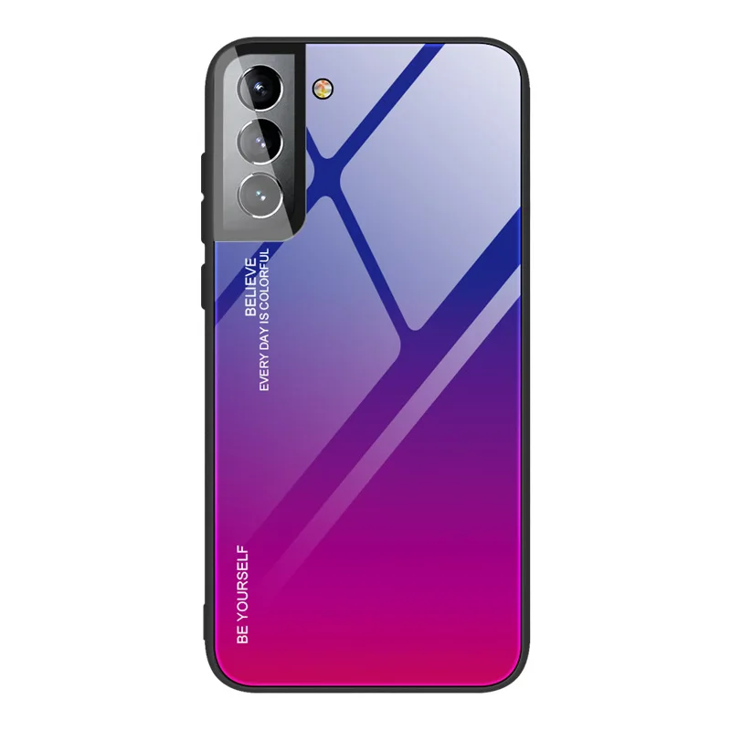 Phone Case for Samsung Galaxy S22 Ultra 5G Stained Glass Gradient Phone Protective Cover for Galaxy S22 Plus S22Ultra S22+/S22U samsung cute phone cover Cases For Samsung
