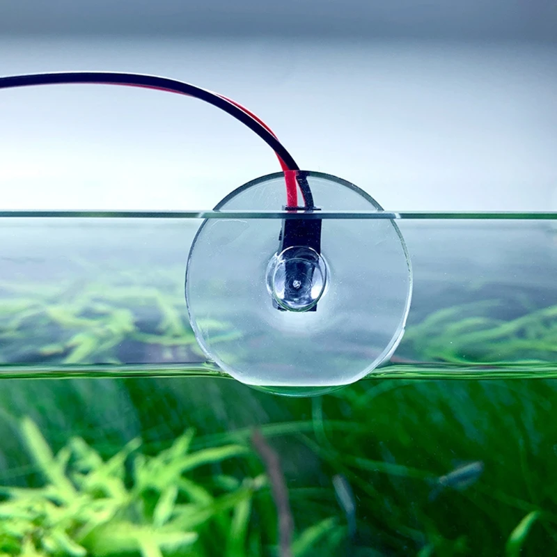 Water Level Sensor Water Leak Detector Alarms with Probe for Aquarium Fish for Tank Powered by Button Batteries