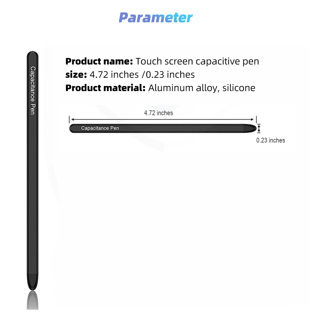 Capacitance Pen S Pen For Samsung Galaxy Z Fold 5 4 3 2 Stylus Pen Replacement Touch Pen for Tablet Screen Mobile Phone