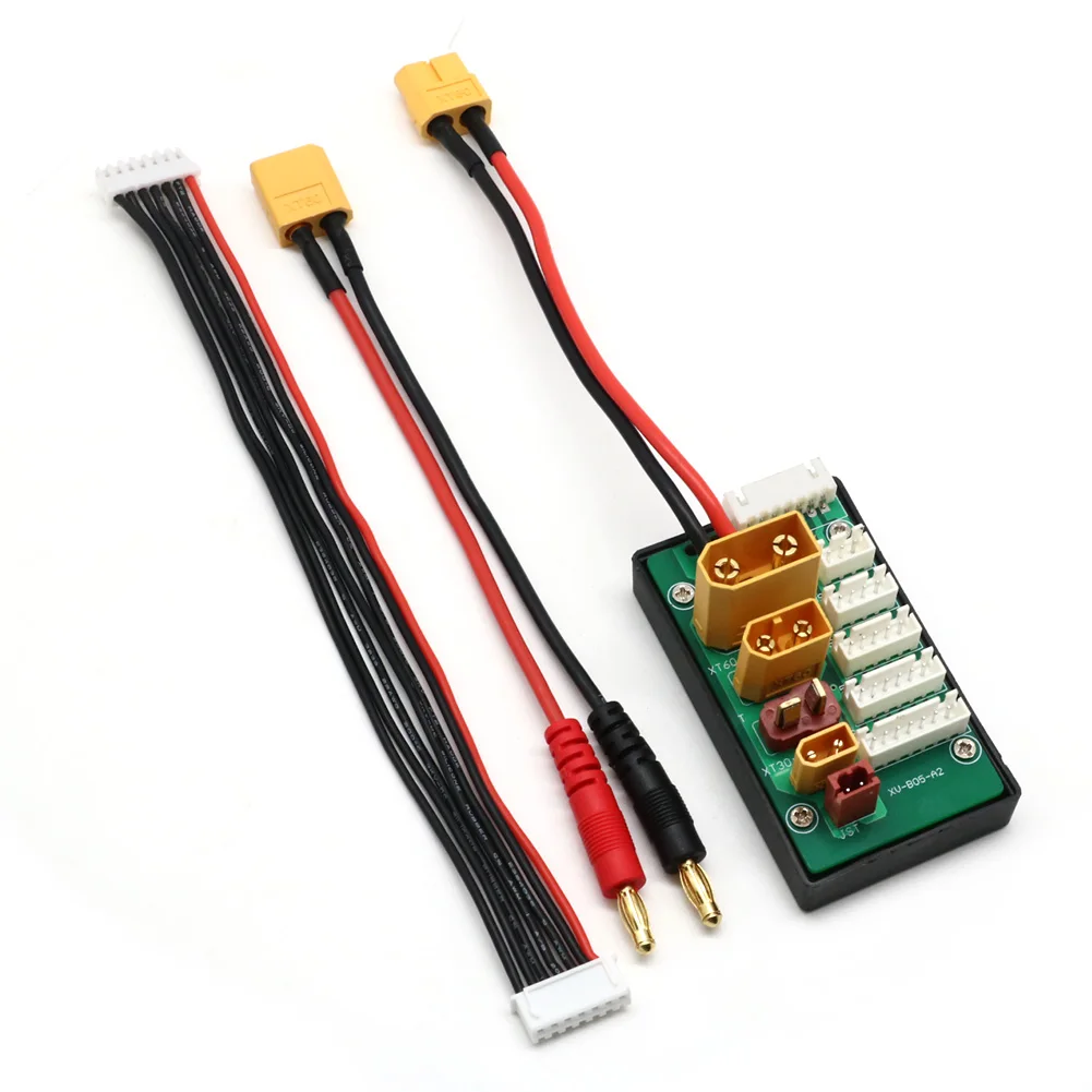 Multi 2S-6S Lipo Parallel Balanced Charging Board XT60 Plug For RC Battery Charg