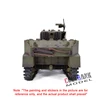 COOLBANK RC Tank 1/16 Scale 2.4ghz U.S. M5A1 Stuart Light Tank Model, Remote Control Tanks with Sound and Light  for Boys Adults 5