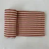 Bamboo Cotton Baby Muslin Swaddle Warp  2 Layers New Born Swaddle Floral Muslin Diaper 4