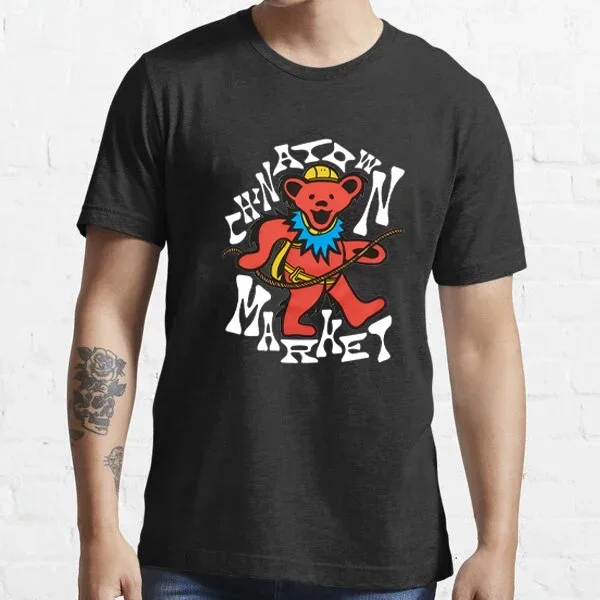 Grateful Dead X Ctm Mercato Di Malesia Nuova Presa Sulla Maglietta Della Morte Magliette Da Uomo