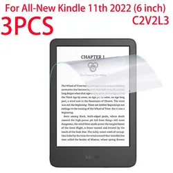 Triple Pack PET Soft Film Screen Protector for Kindle 11th Generation (Kindle 11th 2022 6in)