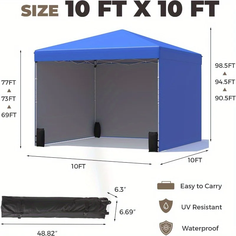 10x10 Pop Up Canopy Tent 2