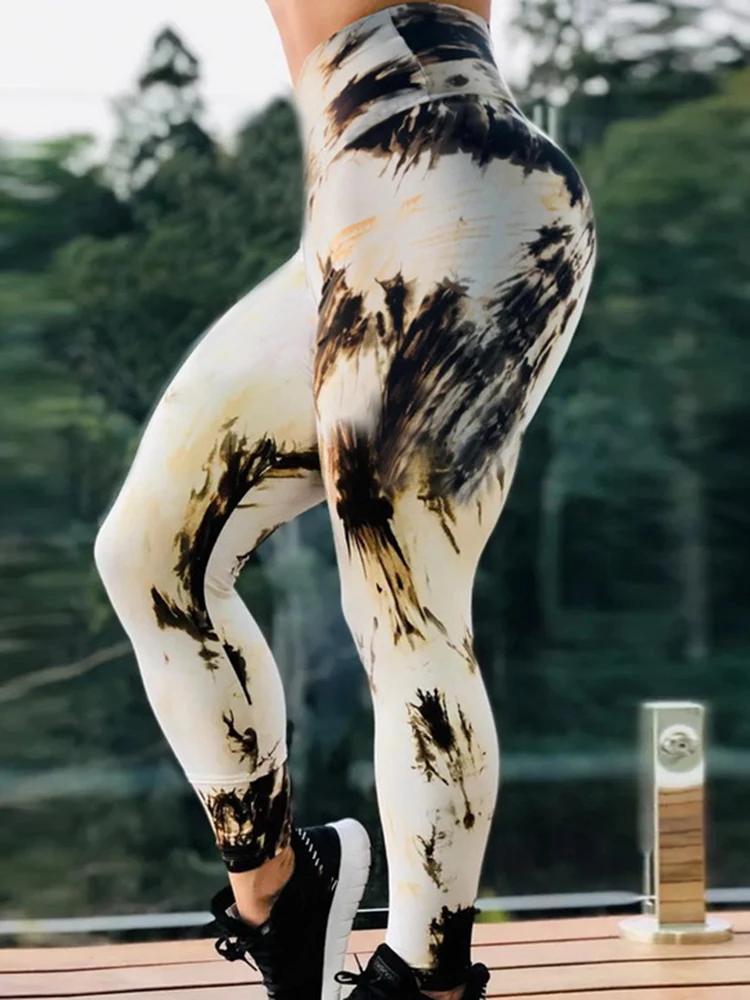 

High Waist Leggins Fitness Women Jeggings Push Up Sexy Athletic Leggings Digital Printed New Workout Tights Gym Pants Mujer