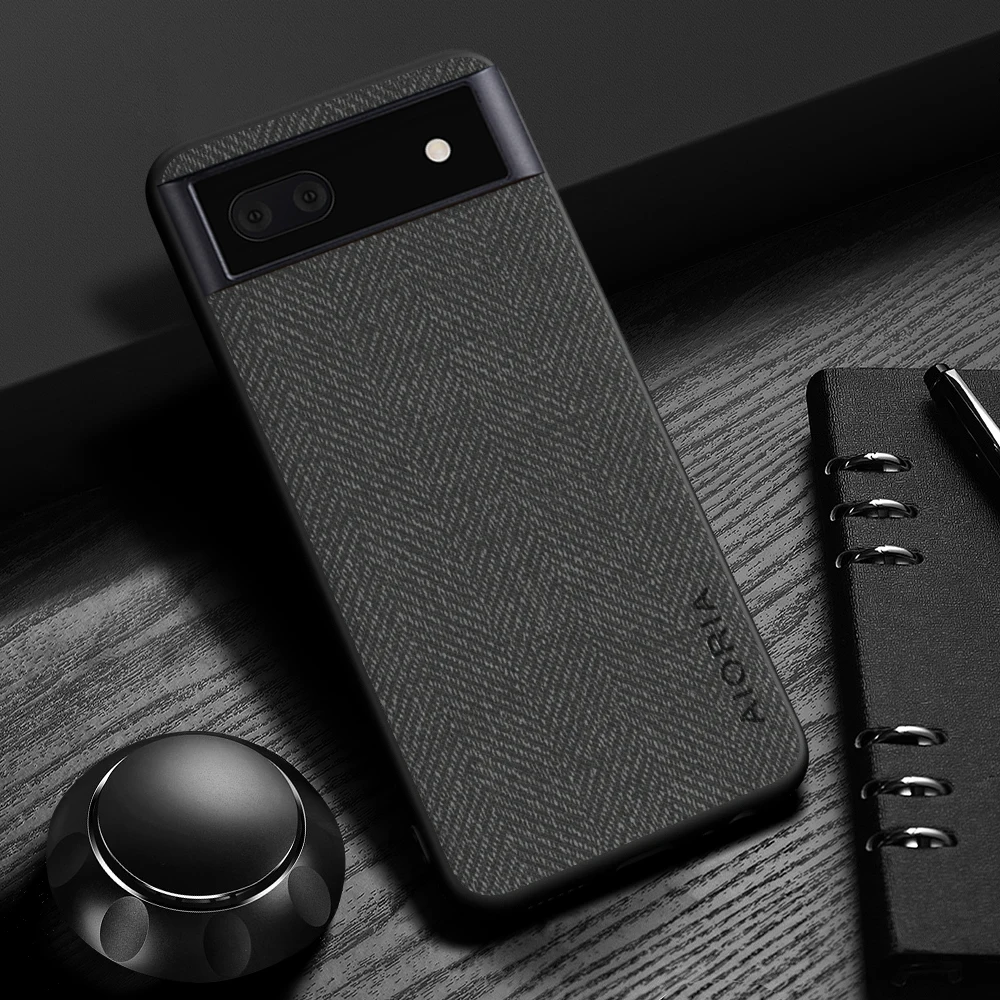 Elegant Leather Wood Grain Cover - Simple, Lightweight, Durable Case