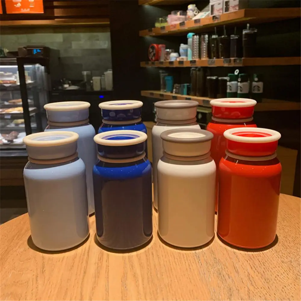 

Drinking Bottles New Cartoon Thermos Bottle Stainless Steel Smart Insulation Cup Coffee Cup Water Bottle Intelligent Water Cup