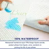 1pc  Waterproof Pillow Protector Covers Bamboo Pillow Cover  Allergy Dust & Mite Proof Zippered Pillowcase 2