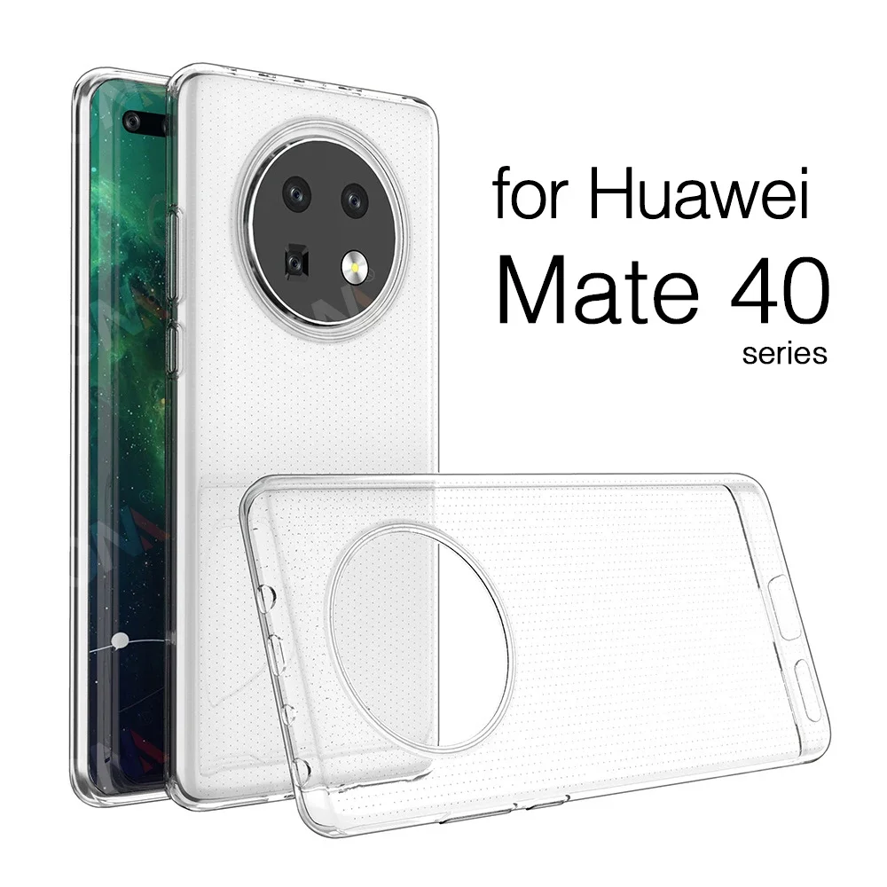 Ultrathin Transparent Shockproof TPU Phone Case - Clear, Soft, Protective Back Cover