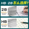 M&G 30pcs/50pcs pack wooden pencils 2b students special children's pencils elementary school students non-toxic first grade hb h 5