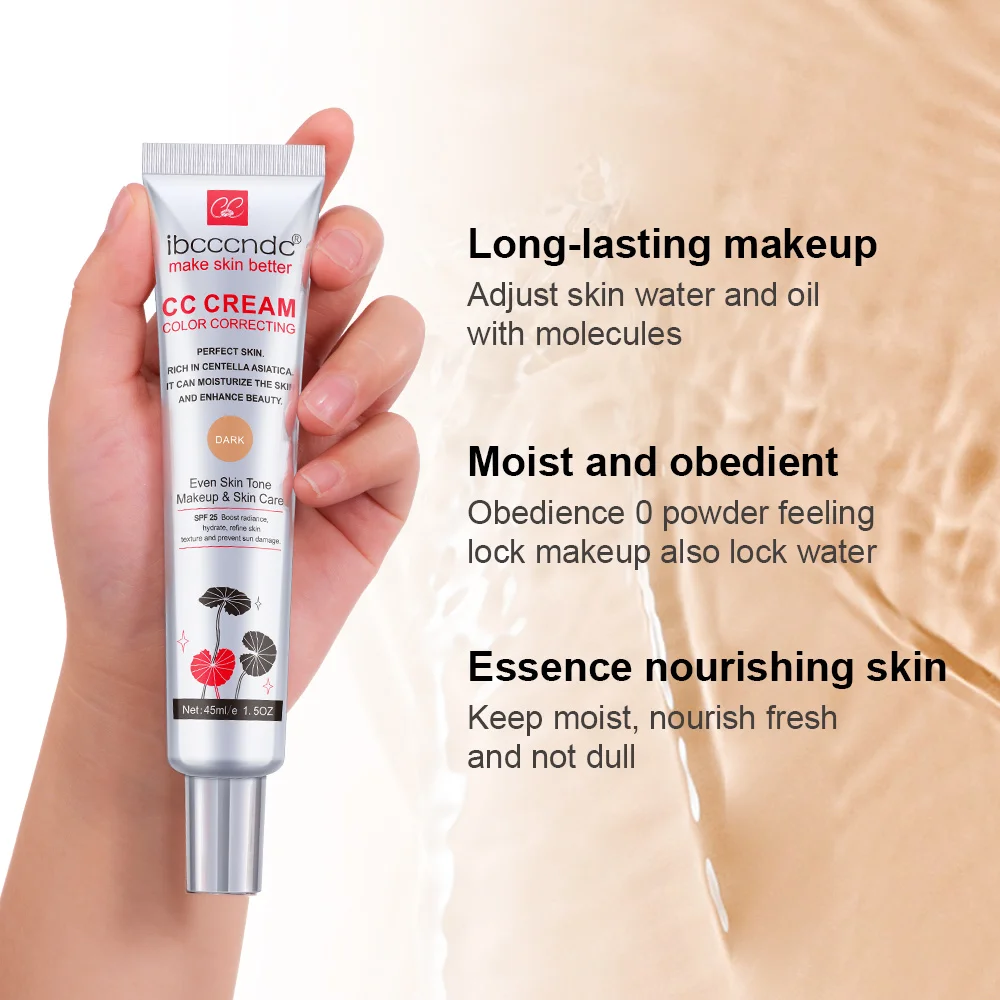 Women Moisturizing Waterproof  Erborian Correcting CC Cream Anti-sweat Makeup Before Concealer Lasting Women Makeup Protect Skin 3