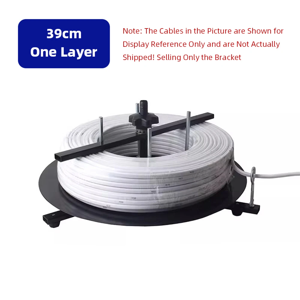 BV Wire Dispenser Rack Kabeldispenser 1-lagiges Entladebehälter für Elektriker für Stromkabel Videokabel Entladeständer – Detail 7
