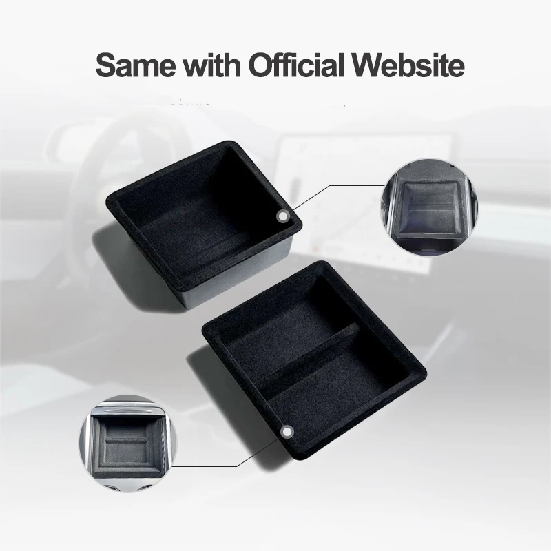 Storage Box For Tesla Model 3 Y Center Console Central Armrests Trays Car Organizer Container