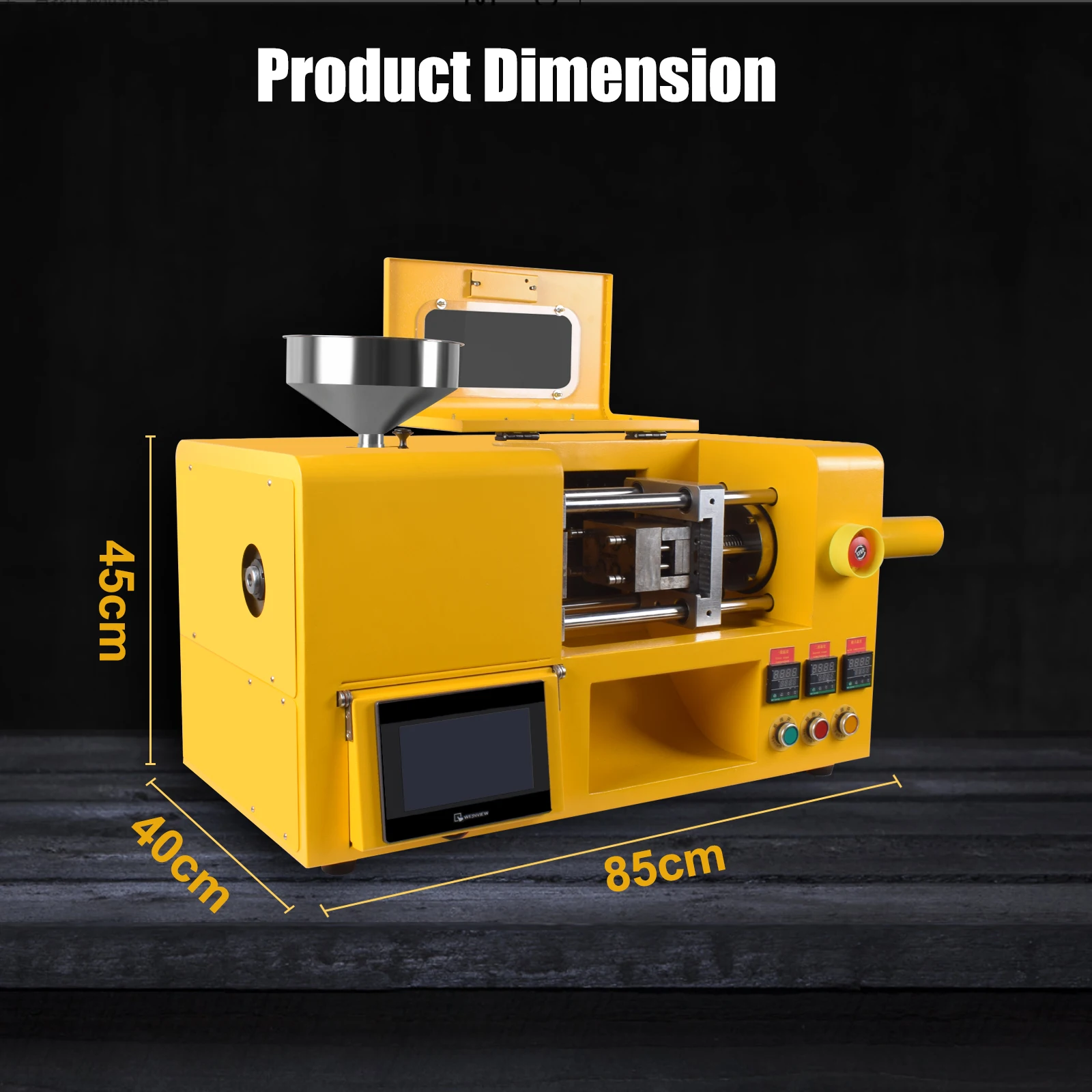 EU 3T Desktop Mini Tragbare Spritzgießmaschine für Alle Kunststoffmaterialien Touchscreen-Bedienung Vollautomatische Produktion – Detail 13