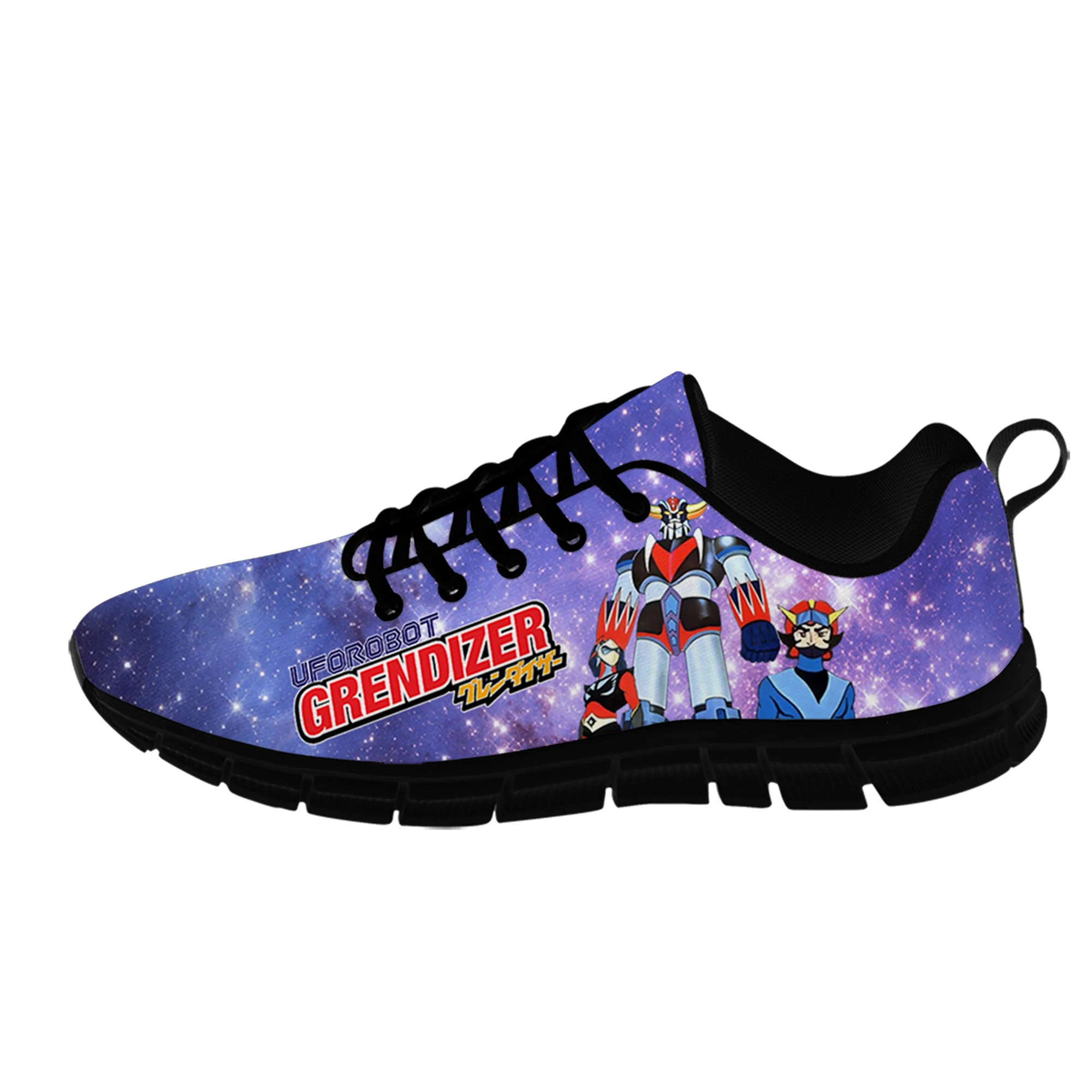 Japanese Anime Ufo Robot Grendizer Sneakers Mens Womens Teenager Casual  Cloth Shoes Canvas 3d Print Cosplay Lightweight Shoe - Non-leather Casual  Shoes - AliExpress