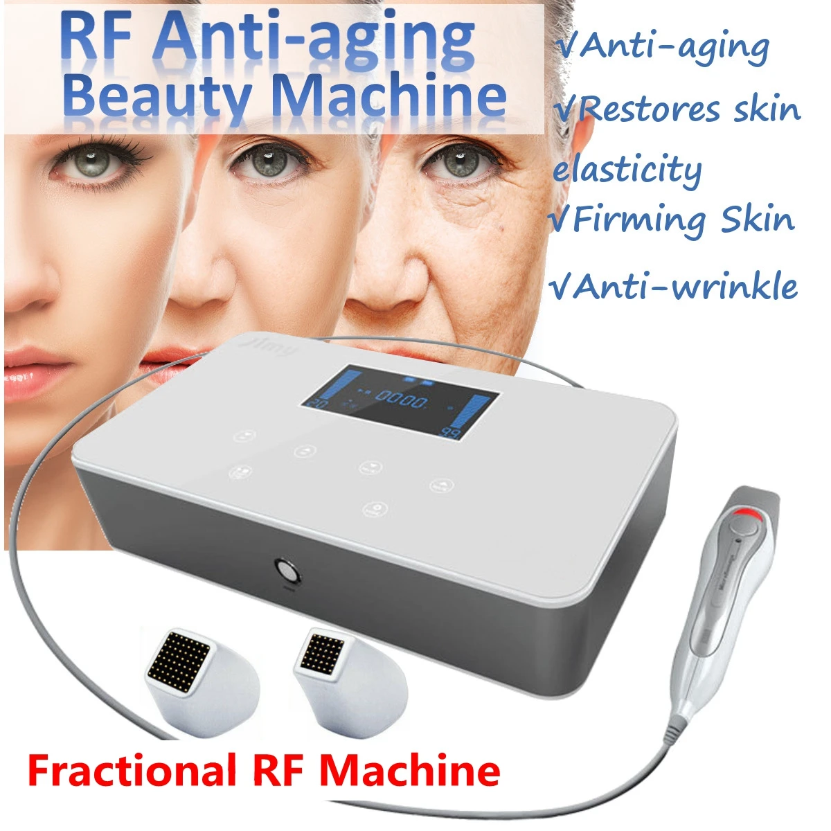 

2024 New Intelligent Fractional RF Machine Radio Frequency Dot Matrix Machine Face Lift Skin Tightening Wrinkle Removal