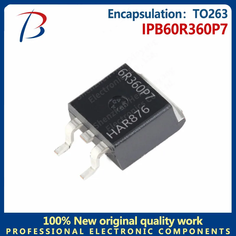 

10PCS IPB60R360P7 TO263 package 600V9A N-channel MOS FET