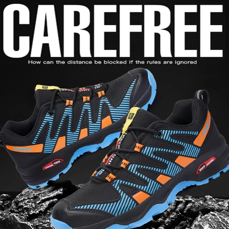 Description Picture 6 of itemNew Men's Mountaineering Shoes, Cycling Shoes Solomon Outdoor Tourism Hiking Shoes Breathable Lightweight Anti slip Shoes