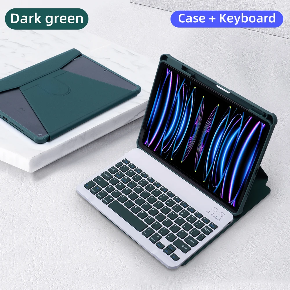 Versatile Keyboard Case for iPad with Enhanced Protection and Functionality