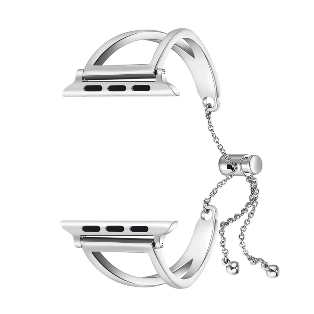 Elegant Stainless Steel Chain-Design Strap