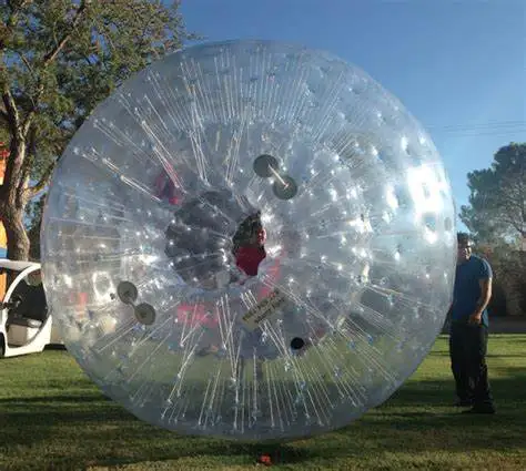 

Giant 3M Inflatable Bumper Zorb Ball Clear Water Zorbing Ball Inflatable Hamster Ball PVC Grass Ball