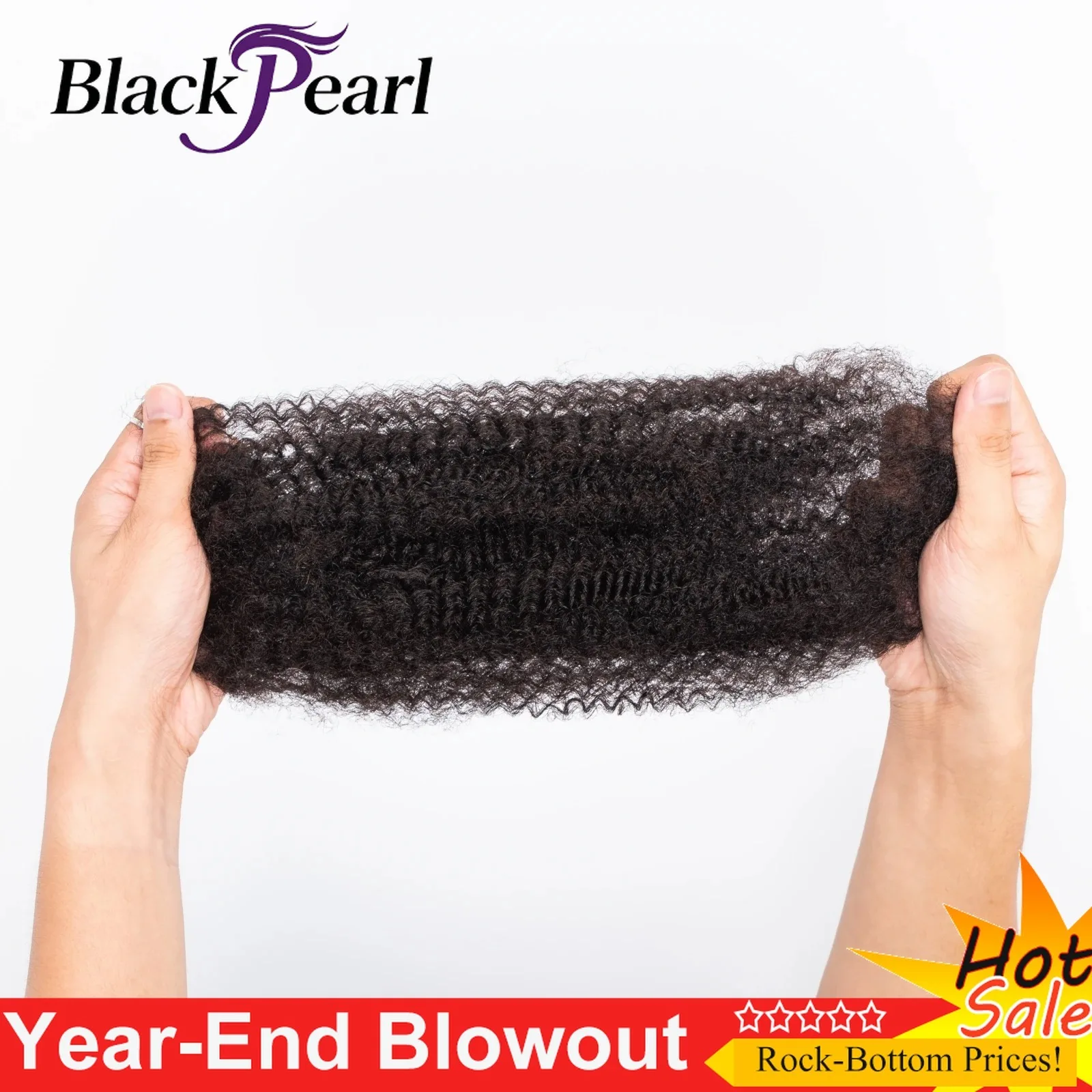 X Human Hair Afro Kinky Bulk 18-44 Inches For Mini Twist 50g Hair Bundles Repair Locs Natural Black For Dreadlock Extensions 5