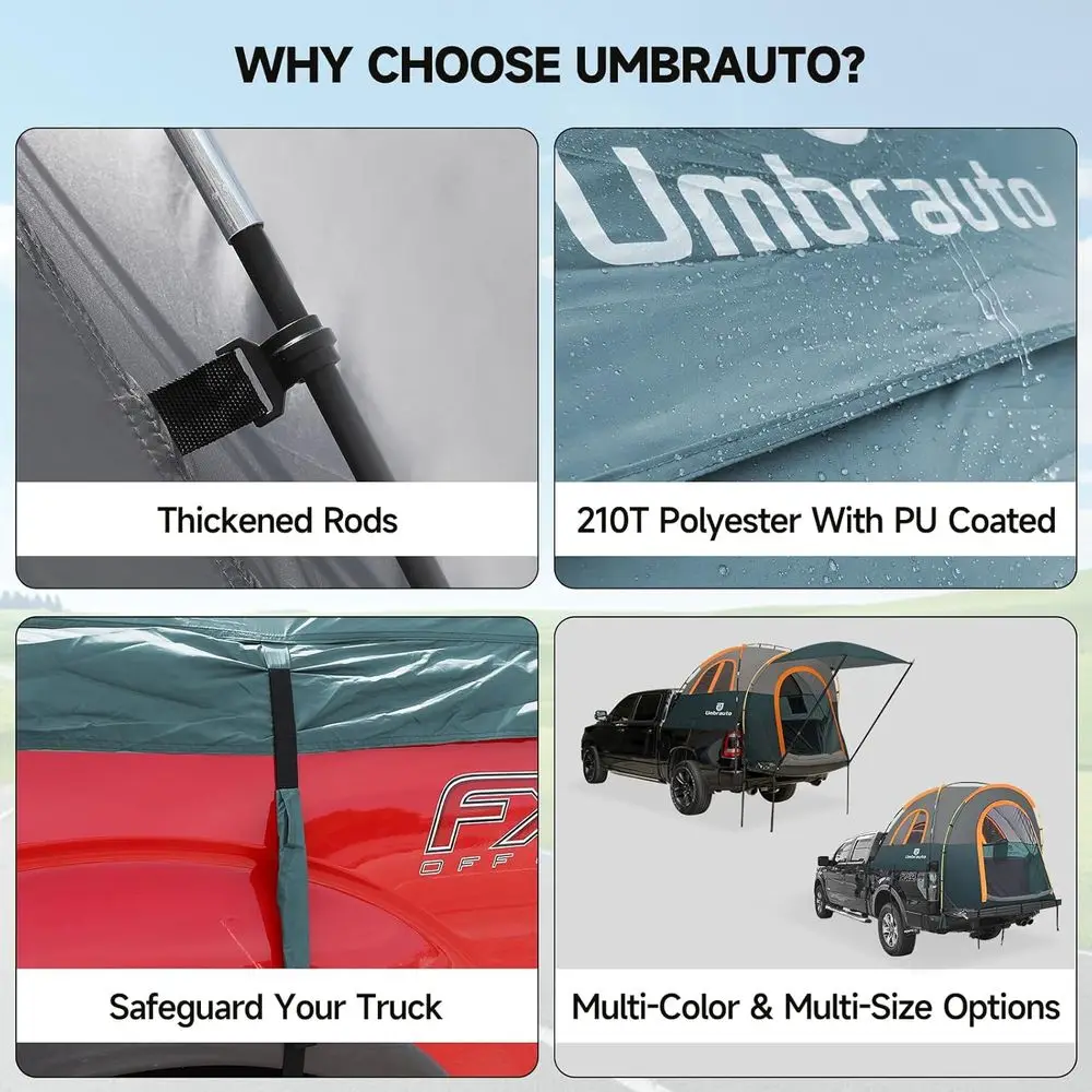 Pickup Truck Camping Tent 6