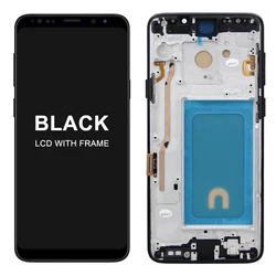 Enhanced Title: Premium Display Screen with Frame & Touch Digitizer Assembly Replacement (Black With Frame)