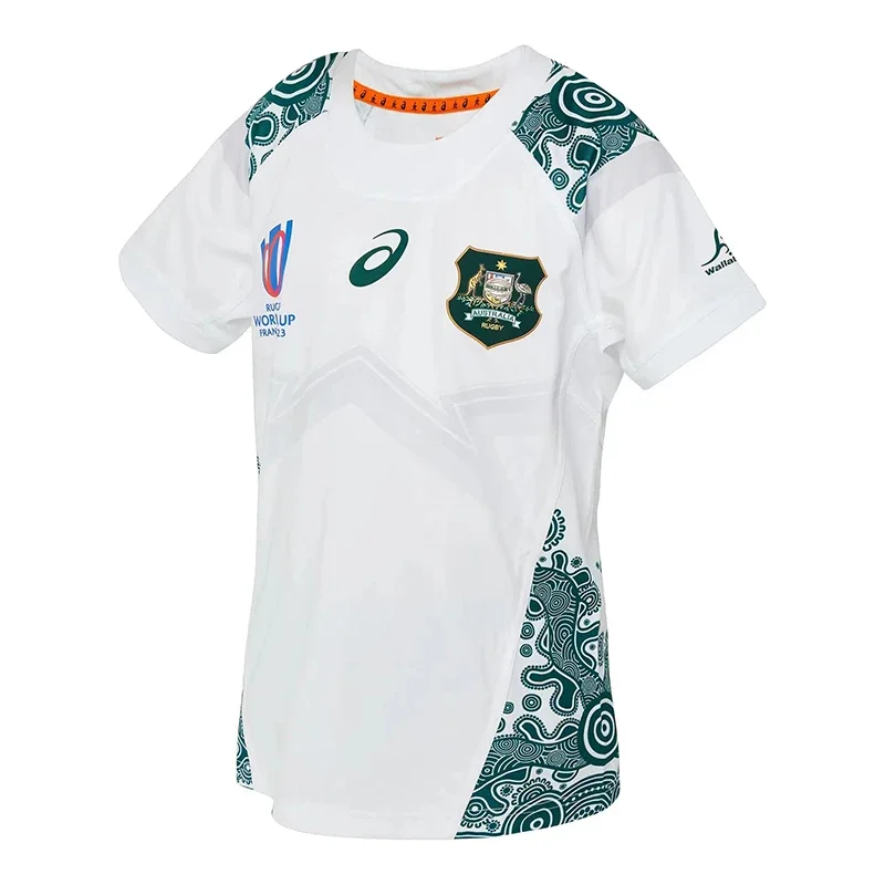 thumbnail image 1 of New England Ireland Wales South Africa Argentina Short-sleeved Rugby Jersey England Rugby 3D Printed Breathable Football Jersey, 1 of 4