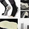 4 Pairs Anti-slip Football Socks Men Woman Non-slip Soccer Basketball Tennis Sport Socks Grip Cycling Riding Yoga Socks 6