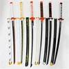 Cosplay Demon Slayer Satoman Tanjiro Sword Weapon 41inch Anime Kimetsu no Yaiba Wood 104cm Katana Prop Model 1