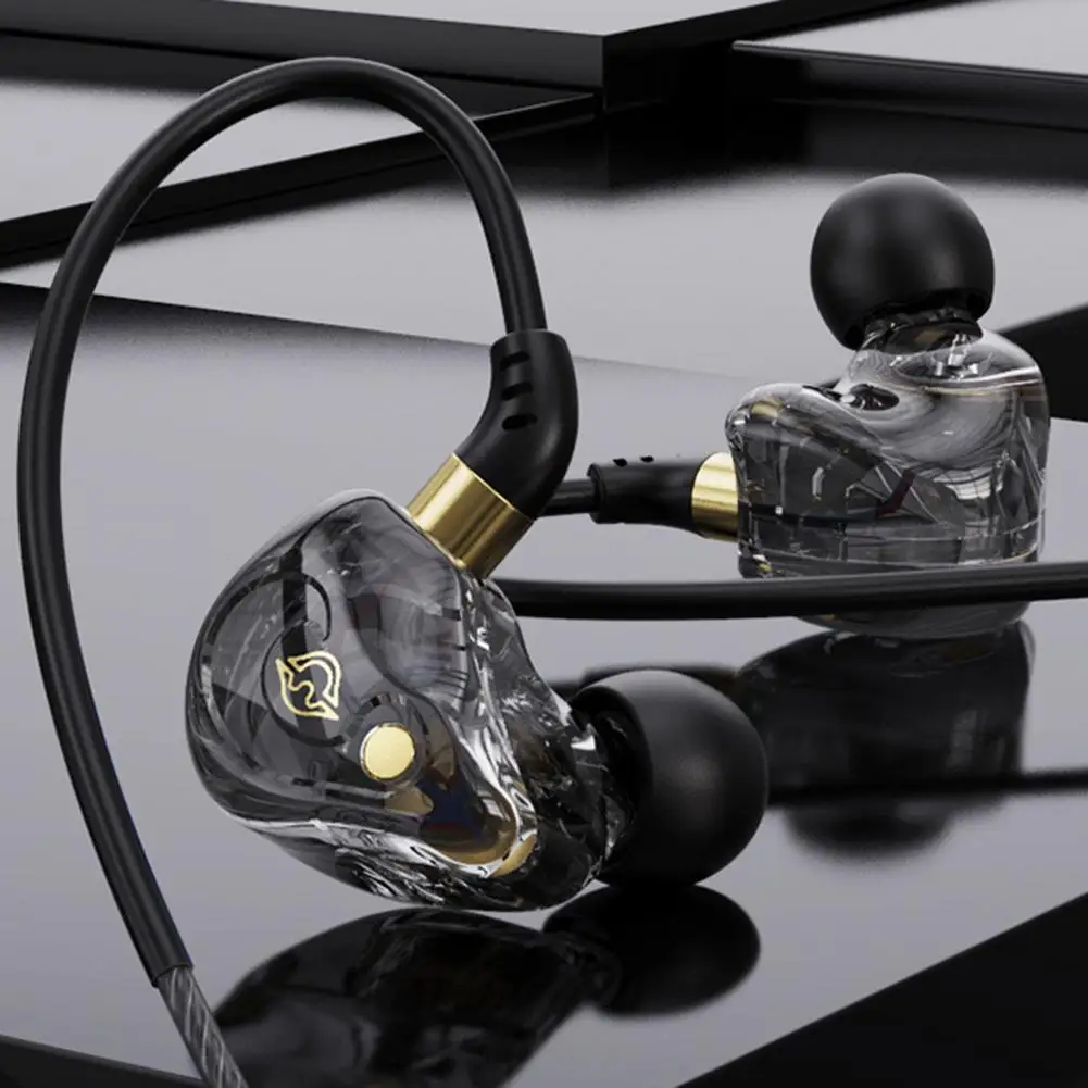 

Universal Earbud 20Hz-40KHz Earphone Stereo Surround 3.5mm Anti-interference Wired Headset Phone Supply
