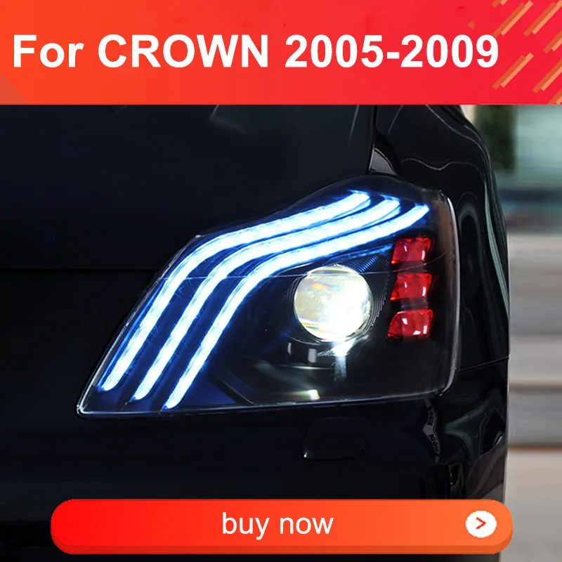 

2 шт., головные фонари для Toyota Crown 2005-2009