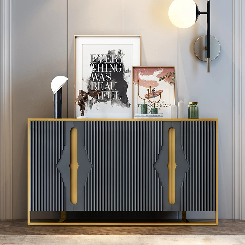 

Роскошный ветрозащитный шкаф для прихожей, домашний шкаф для хранения в итальянском стиле, современный и простой