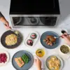 1100W 2.2 cu ft Countertop Microwave Oven With Smart Sensor LED Lighting Child Lock - For Apartments and Dorms 6