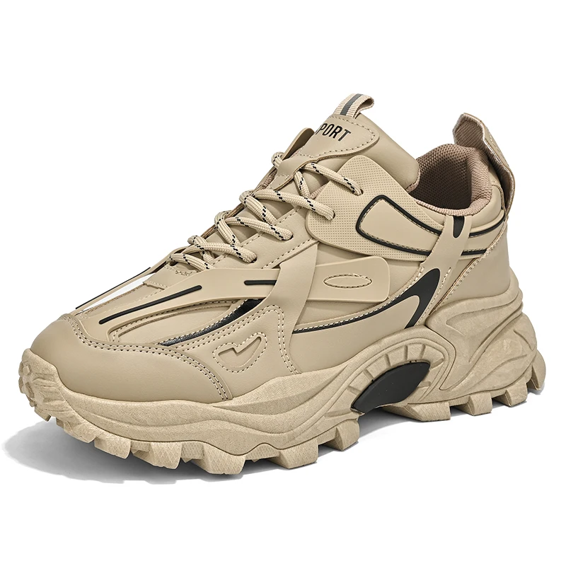 

Men Autumn Winter Height Increased Running Shoes Male Outdoor Sports Sneakers Black Footwear Brand Designer White Training Shoes