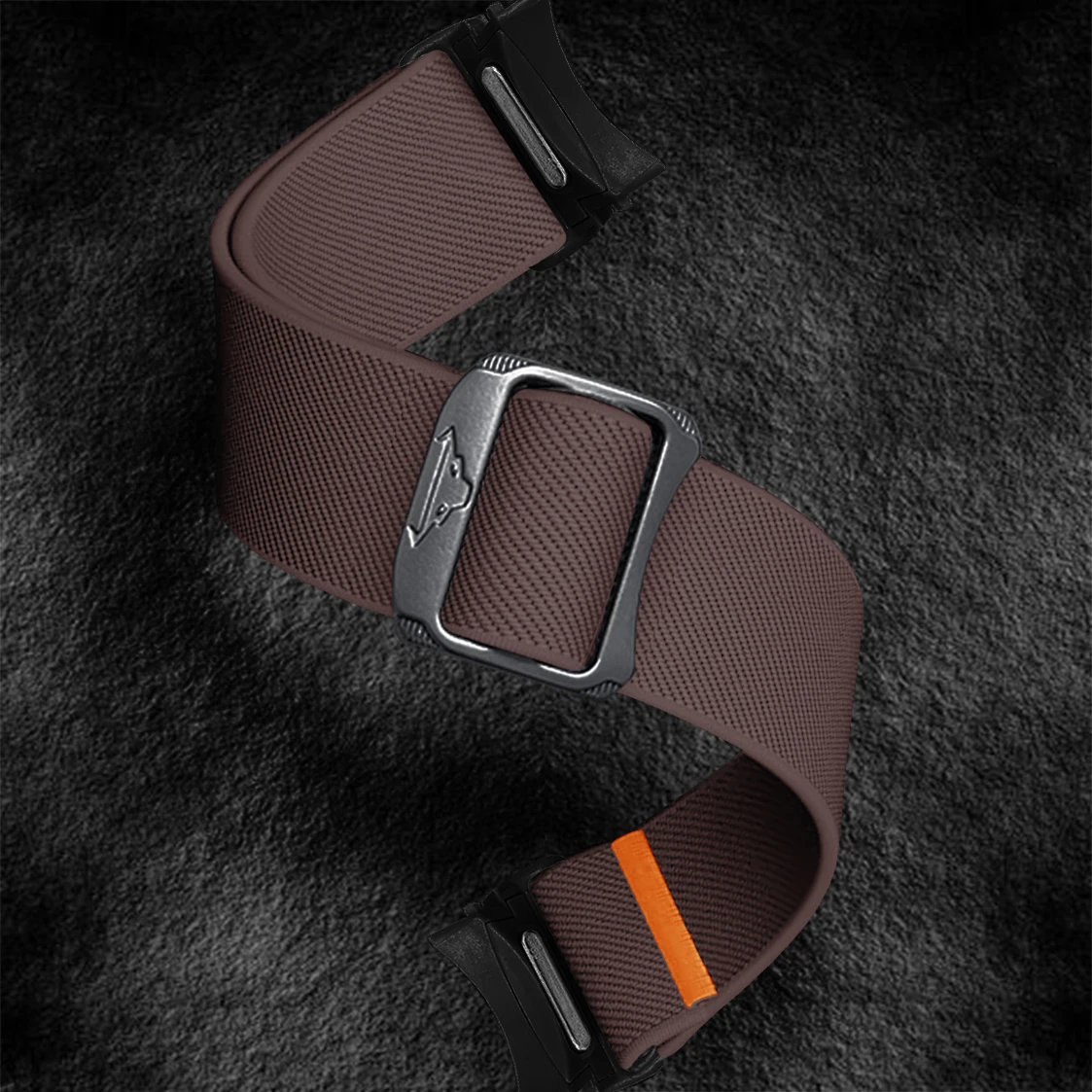 Elastic Nylon No-Gaps Smartwatch Band Strap