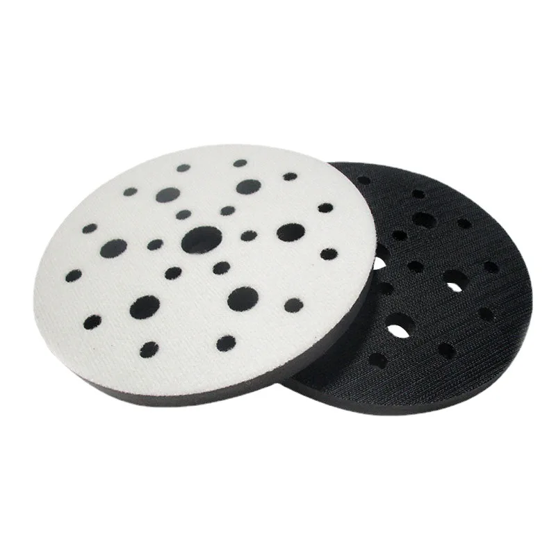 

1PCS 15 Holes Soft Sponge Interface Pad 6 Inch 150mm Sanding Pads Backing Disc Hook & Loop Sanding Discs For Polisher