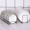 Stainless Steel Dish Draining Rack Kitchen Pot Lid Plates Storage Racks Multipurpose Shelf Bowl Drying Holder Kitchen Organizer 1