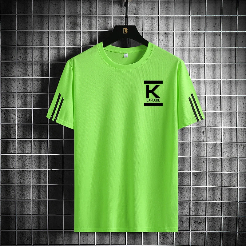 بدلة رياضية رجالية عصرية وعصرية بأكمام قصيرة سريعة...