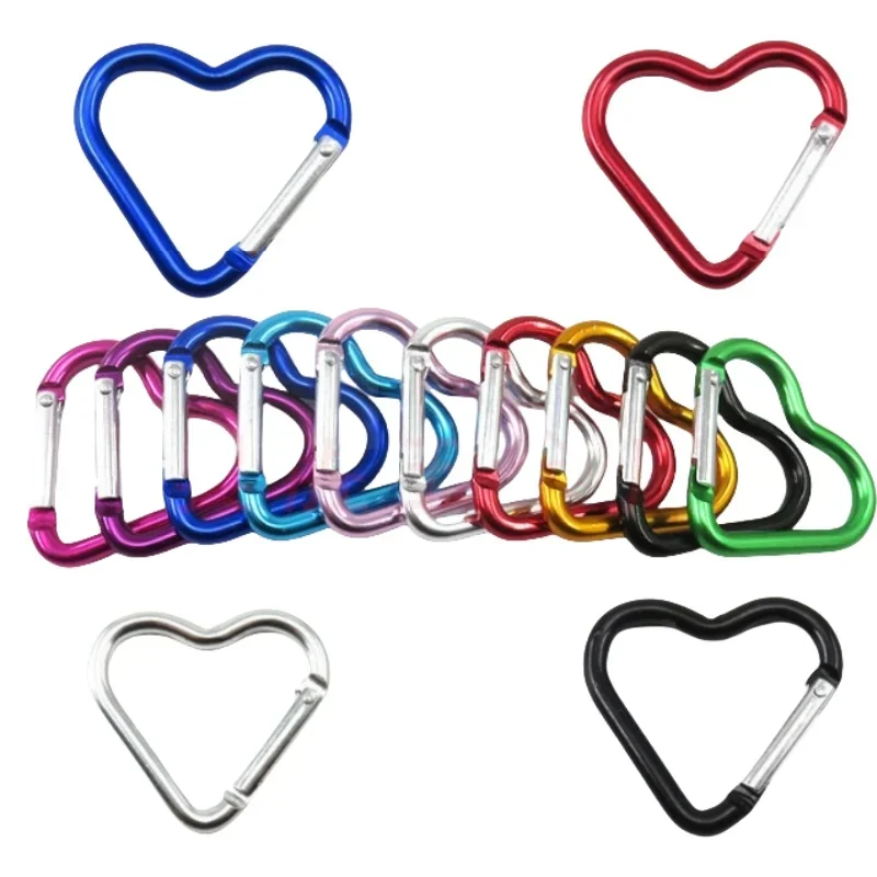 Outdoor Heart-Shaped Carabiner Keychain Clip 5